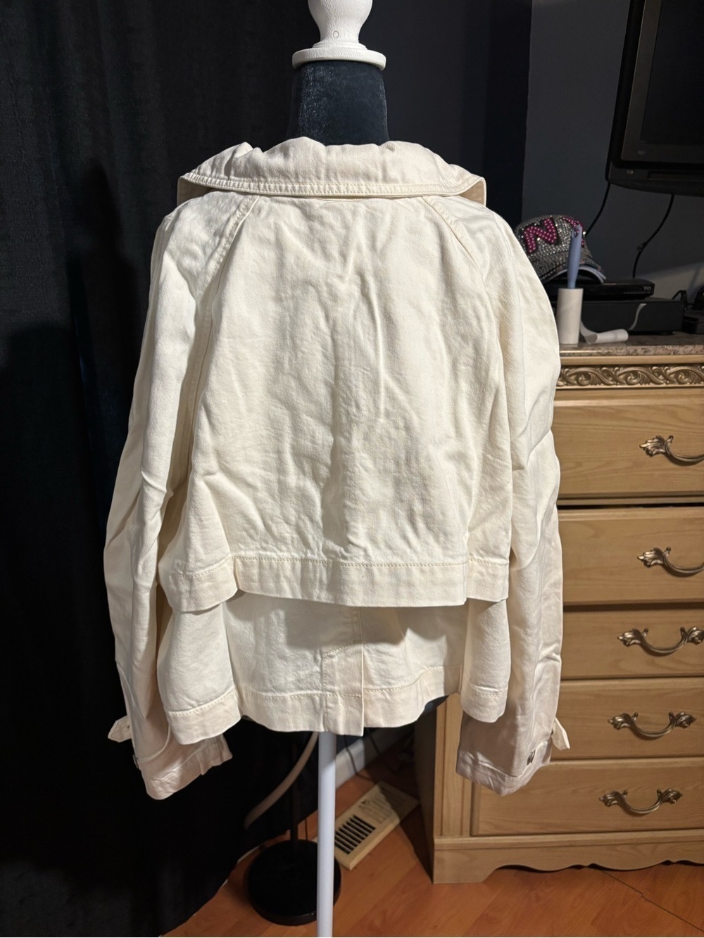 Universal Thread Off-White Double-Breasted jacket - Picture 5 of 10
